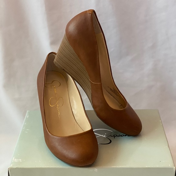 Size 7M Jessica Simpson Samson wedge - Picture 1 of 5